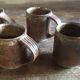 4 cups coffee a stoneware signed
