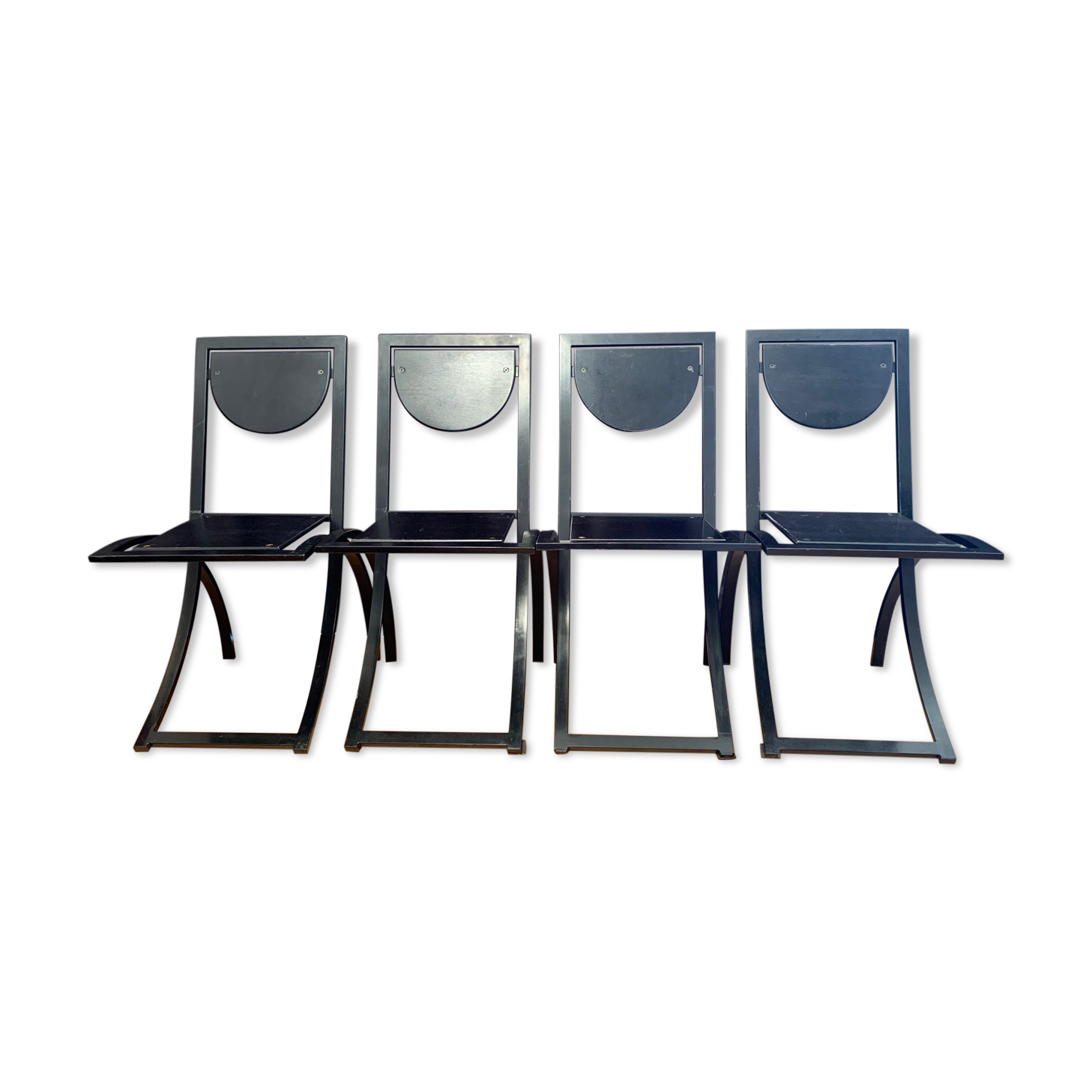 Set of four Sinus chairs by Karl Friedrich Förster, KFF, Germany, 1980s