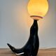Vintage sea lion lamp