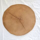 Round wooden coffee table