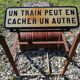 Panneau de signalisation sncf