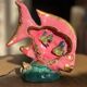 Ceramic fish lamp slip 1950s-60s