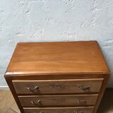Art deco wood dresser