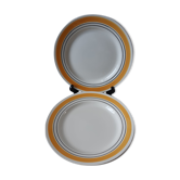 Duo de plats gien modèle jacques