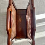 Magazine Holder/Logs in Metal/Wood/Rattan
