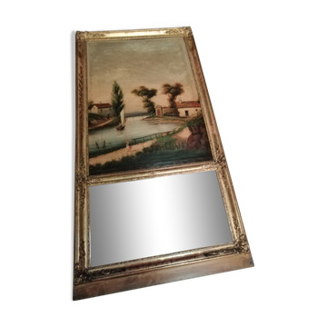 Antique trumeau XIX