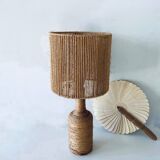 Bohemian lamp in rope