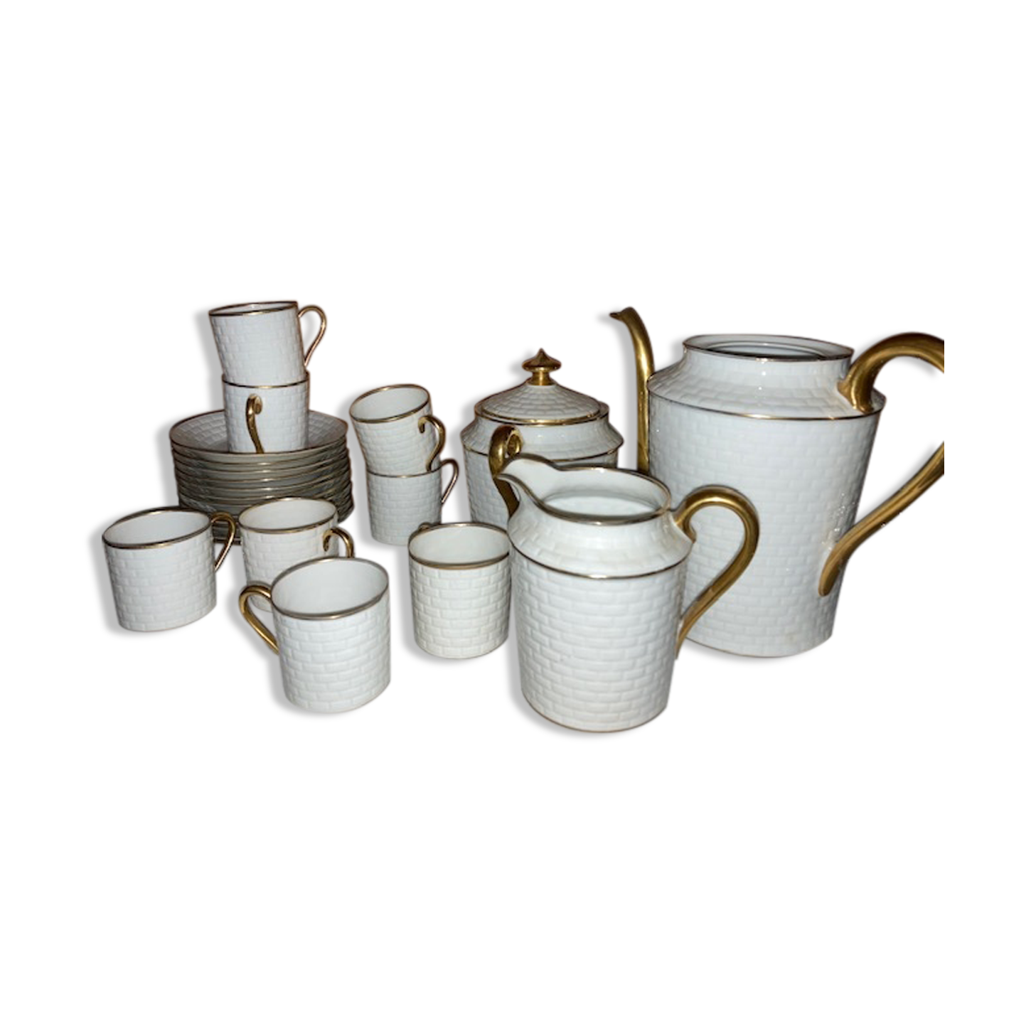 Limoges porcelain coffee service