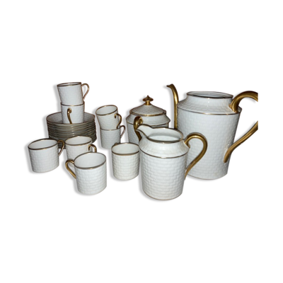 Service à café porcelaine de limoges