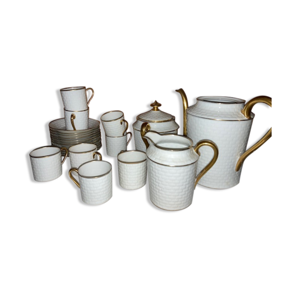Service à café porcelaine de limoges