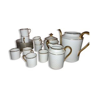 Limoges porcelain coffee service