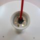 White XL Fog & Morup Optima Pendant Lamp: Hans Due Design, Denmark 1970s