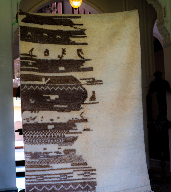 Carpet Berber beni ouarain 104x158cm
