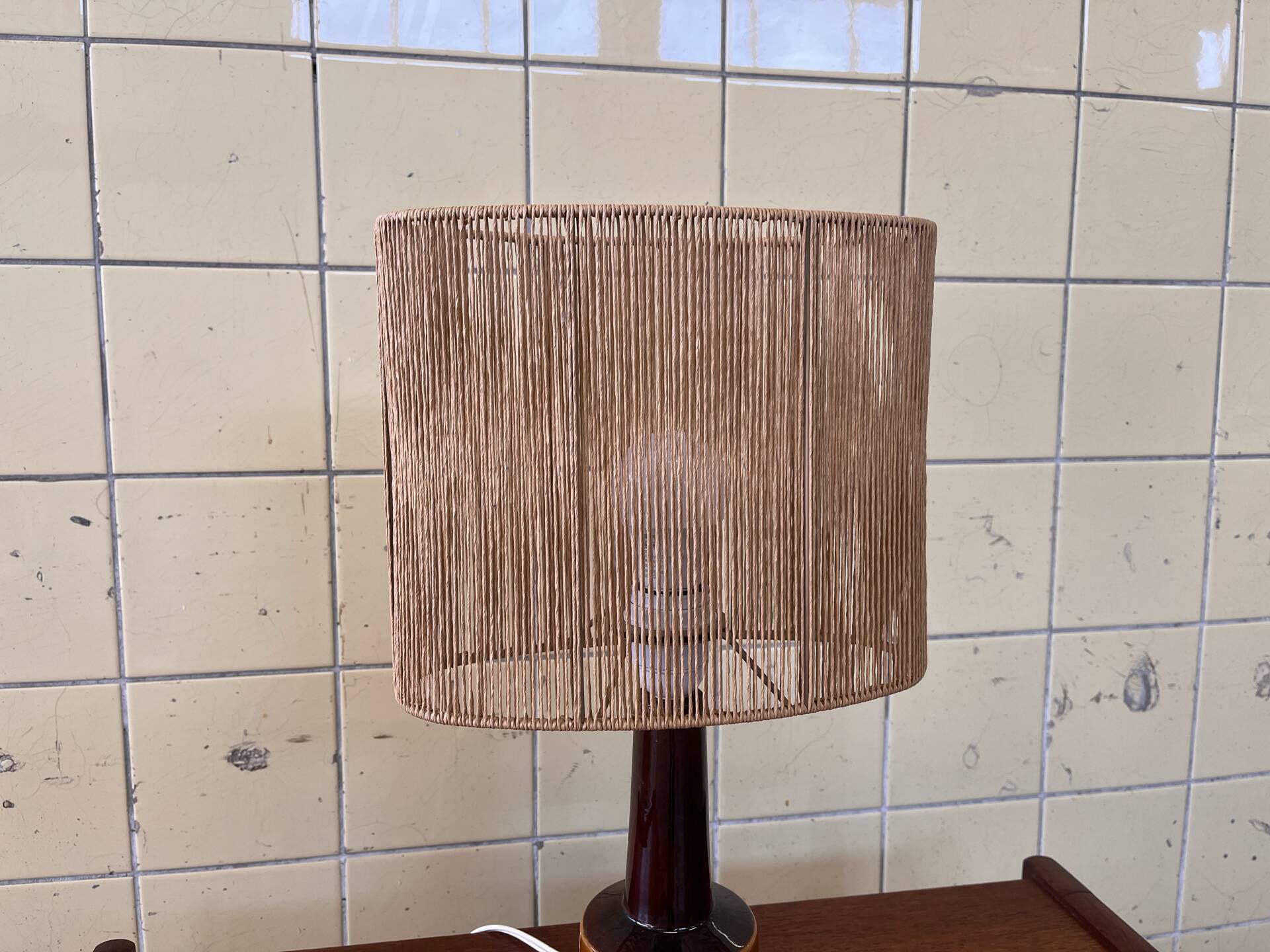 Vintage Scandinavian table lamp