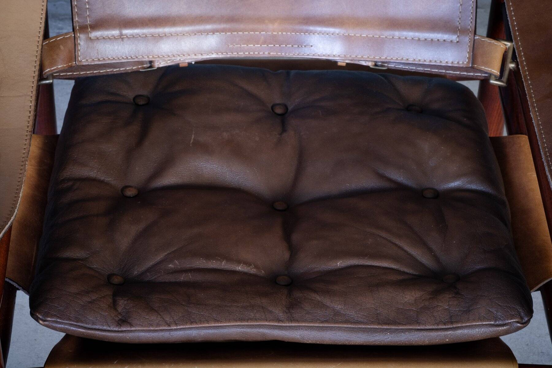 Safari chair by Arne Norell, Sweden, 1960s