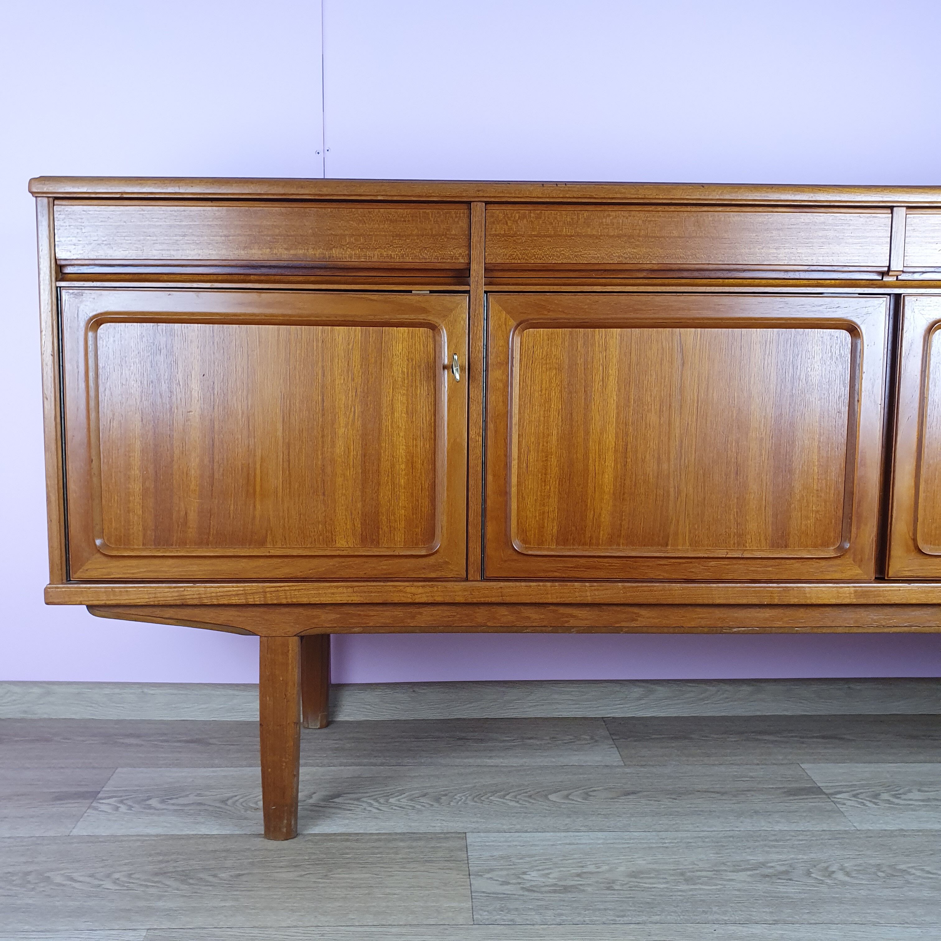 Norwegian teak sideboard from nordas, 1960s