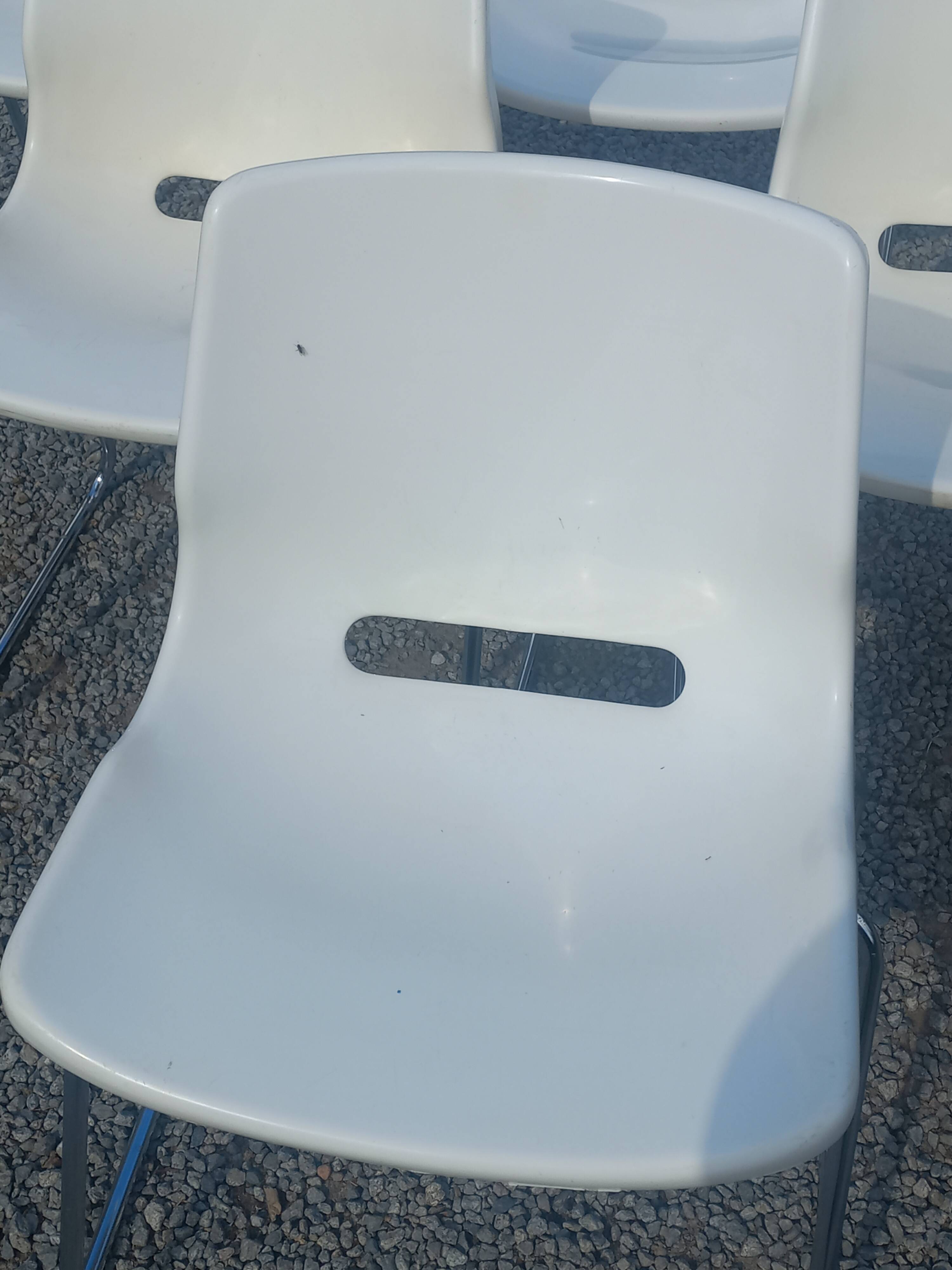 Set of 6 chairs designed by Svante Schöblom Overman, 1970s Sweden