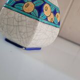 Art Deco ceramic vase from Longwy