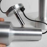 Pair of wall lamps SCE 1970 aluminium ref 2312