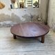 Table basse ronde tripode années 50