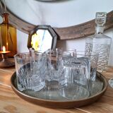 Art Deco whisky glasses