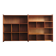Bibliothèques en teck danois par Grete Jalk, ensemble de 2