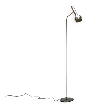 Mid-century minimalist floor lamp by the SLZ team for Swisslamps International, 1960s.