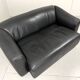 De Sede DS 47 dark brown neckleather 2,5 seats sofa