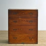 Japanese Tansu chest of drawers, circa 1870