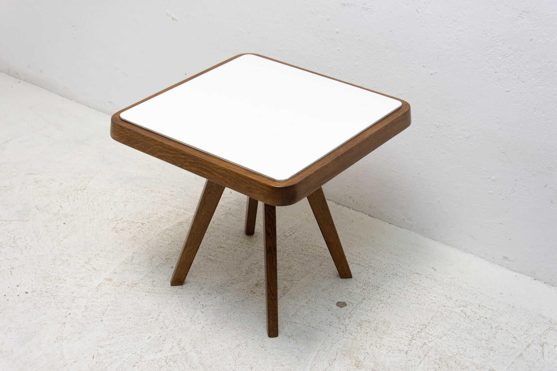 Mid century small side table or stool by Krásna Jizba, 1960´s