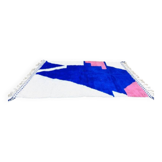 Tapis beni ouarine fait main traditionnel 250cmx150cm