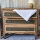 Oak chest of drawers