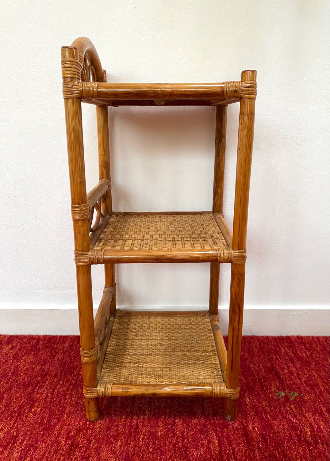 Bedside / Occasional furniture / Rattan and bamboo shelf