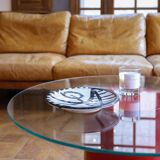 Red leg coffee table