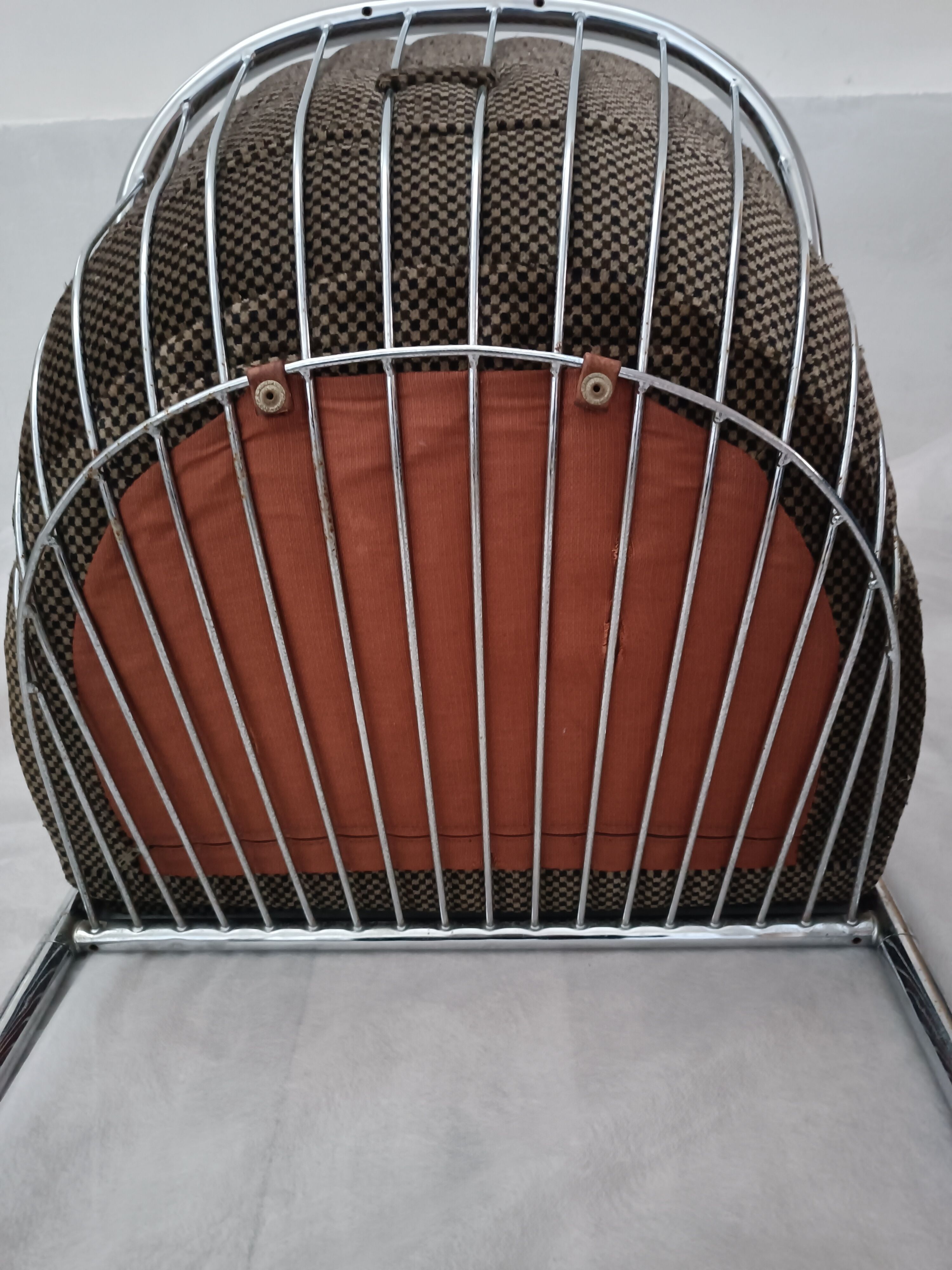 Chaises cantilever par Gastone Rinaldi pour Rima 1970s
