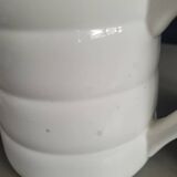 Pair of antique Gien porcelain pitchers