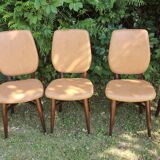 Set of 5 vintage chairs from the 50s