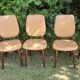 Set of 5 vintage chairs from the 50s