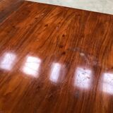 Gateleg table in solid mahogany