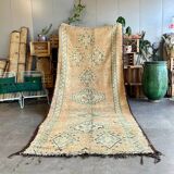 Tapis berbere ancien de boujaad en laine
