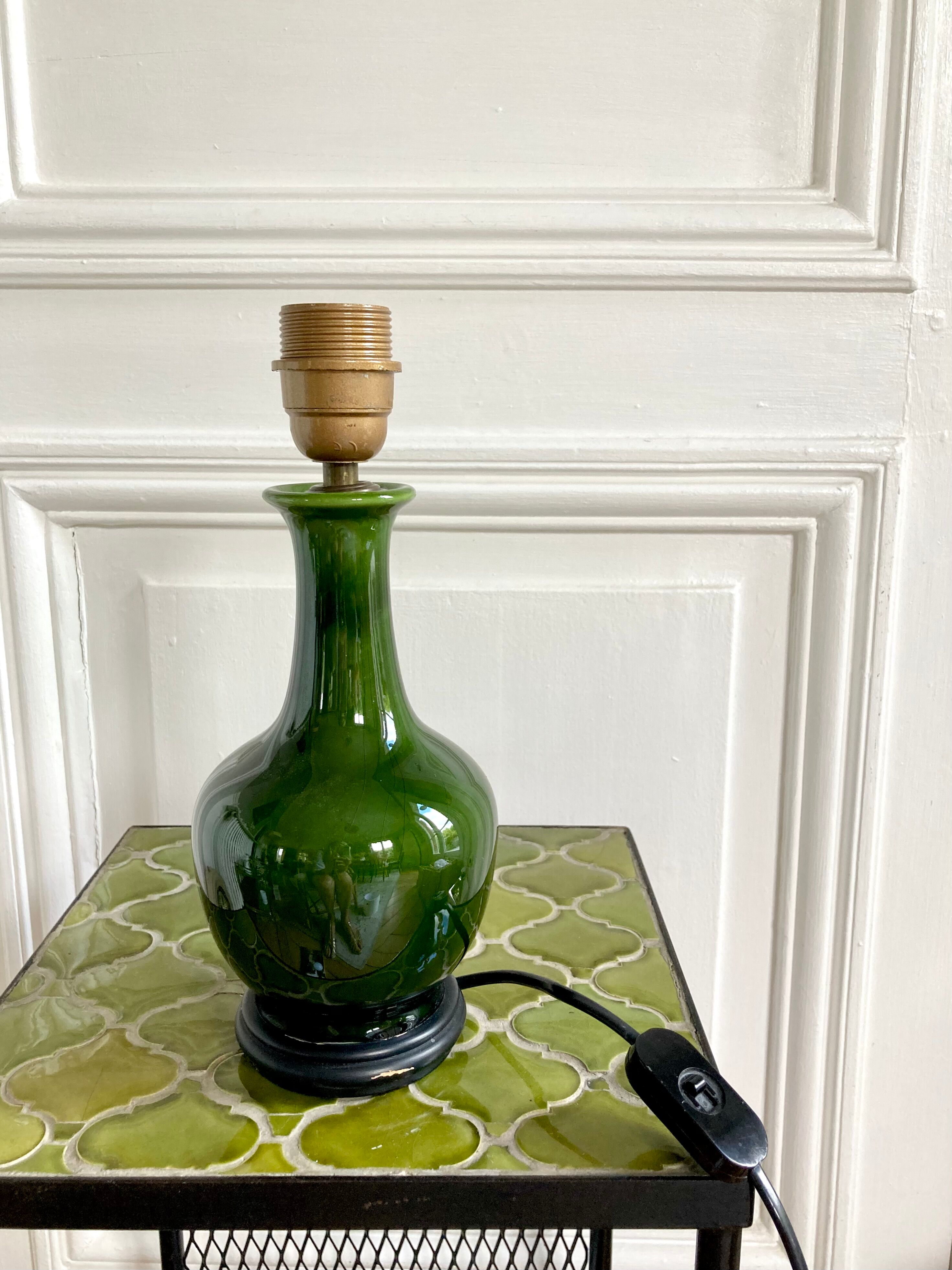 Vintage ceramic lamp