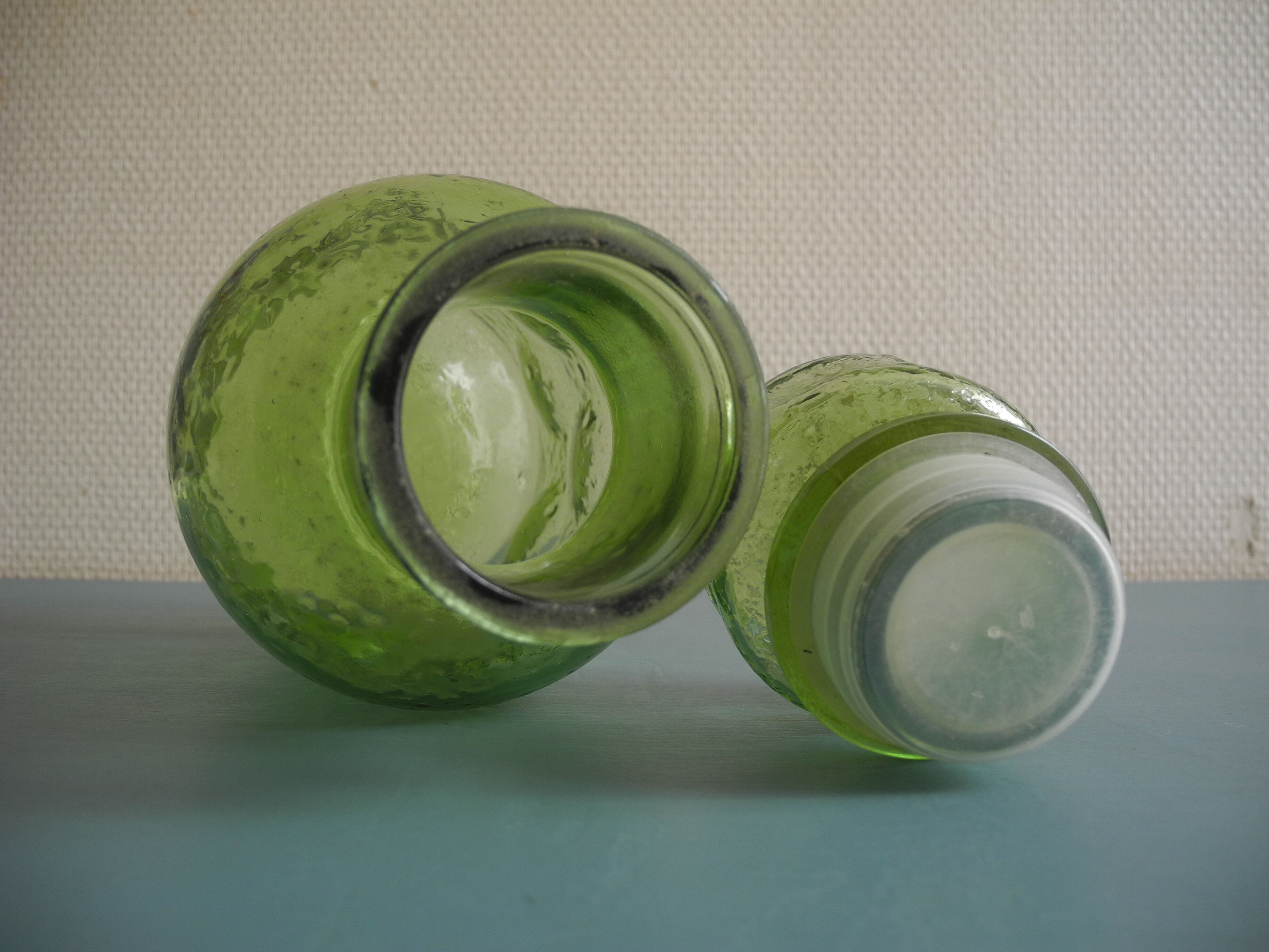old carafe vintage bottle 70s