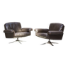 Pair of de sede ds31 armchairs