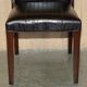 Chaises d'appoint Ralph Lauren Metropolis cuir patiné crocodile