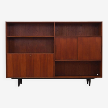 Teak bookcase, Danish design, 1970s, production: Denmark