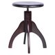 Art Deco Piano Stool in Beech and Iron, Czech, 1940s