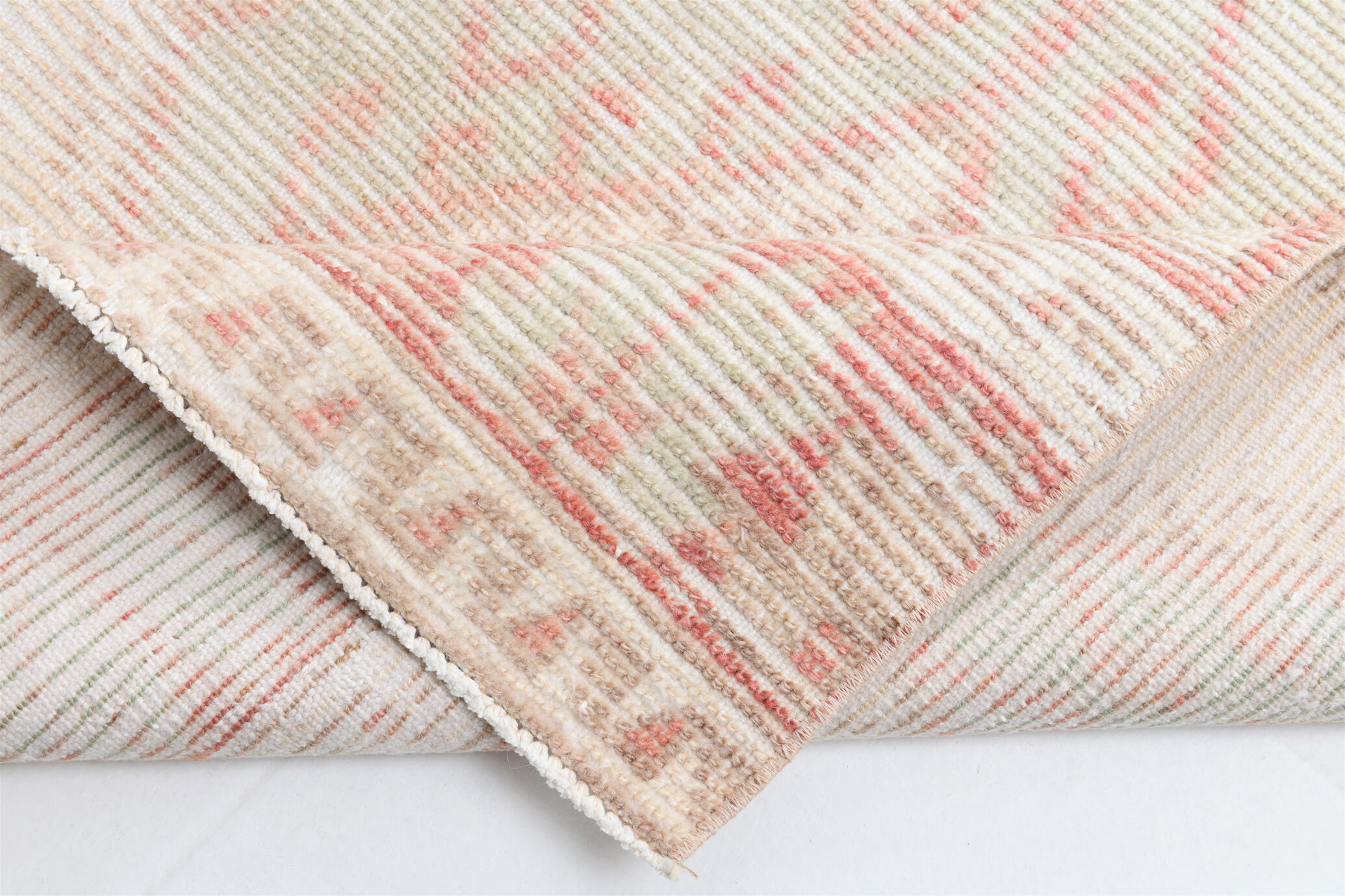 3x12 Soft Vintage Runner Rug 378x88Cm