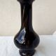 Vase en verre moucheté