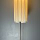 Brutalist bronze floor lamp, Dutch design by Jan des Bouvrie for Quasar