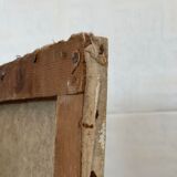 Ancient painting on canvas